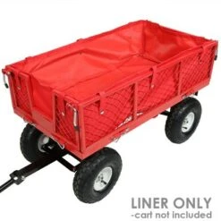 Sunnydaze Decor Sunnydaze Outdoor Lawn and Garden Weather-Resistant Heavy-Duty Polyester Utility Wagon Cart Protective Liner - Red 11 Sunnydaze Decor Sunnydaze Outdoor Lawn and Garden Weather-Resistant Heavy-Duty Polyester Utility Wagon Cart Protective Liner - Red -Garden Haven Store unnamed file 1080