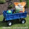 Sunnydaze Decor Sunnydaze Outdoor Lawn and Garden Weather-Resistant Heavy-Duty Polyester Utility Wagon Cart Protective Liner - Blue 1 Sunnydaze Decor Sunnydaze Outdoor Lawn and Garden Weather-Resistant Heavy-Duty Polyester Utility Wagon Cart Protective Liner - Blue -Garden Haven Store unnamed file 1081