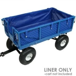 Sunnydaze Decor Sunnydaze Outdoor Lawn and Garden Weather-Resistant Heavy-Duty Polyester Utility Wagon Cart Protective Liner - Blue 11 Sunnydaze Decor Sunnydaze Outdoor Lawn and Garden Weather-Resistant Heavy-Duty Polyester Utility Wagon Cart Protective Liner - Blue -Garden Haven Store unnamed file 1085