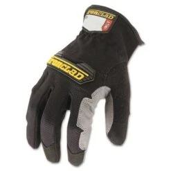 Ironclad Workforce Glove Large Gray/Black Pair WFG04L