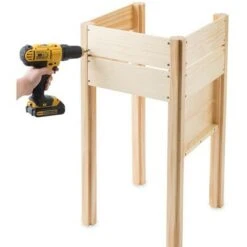 HearthSong Grow With Me Triple Garden Pine Wood Planter with Fabric Liners For Kids Gardening 21 HearthSong Grow With Me Triple Garden Pine Wood Planter with Fabric Liners For Kids Gardening -Garden Haven Store unnamed file 1176