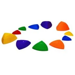 Costway 11pcs Kids Balance Stepping Stones w/ Non-Slip Bottom Indoor & Outdoor Toy -Garden Haven Store unnamed file 1186