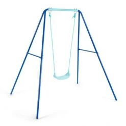 Costway Outdoor Kids Swing Set Heavy Duty Metal A-Frame w/ Ground Stakes 20 Costway Outdoor Kids Swing Set Heavy Duty Metal A-Frame w/ Ground Stakes -Garden Haven Store unnamed file 1198