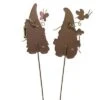 Home & Garden 28.0" Garden Gnome Kids Set/2 Bee Butterfly Round Top Collection - Decorative Garden Stakes -Garden Haven Store unnamed file 1213