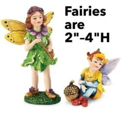 HearthSong Fairy Village Set with Five Decorative Resin Houses and 10 Nature-Themed Fairies -Garden Haven Store unnamed file 1223