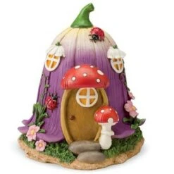 HearthSong Fairy Village Set with Five Decorative Resin Houses and 10 Nature-Themed Fairies -Garden Haven Store unnamed file 1225