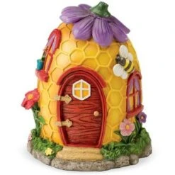 HearthSong Fairy Village Set with Five Decorative Resin Houses and 10 Nature-Themed Fairies -Garden Haven Store unnamed file 1226