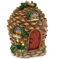 HearthSong Fairy Village Set with Five Decorative Resin Houses and 10 Nature-Themed Fairies -Garden Haven Store unnamed file 1227
