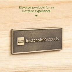 Best Choice Products Wood Garden Potting Bench Workstation Table w/ Sliding Tabletop, Food Grade Dry Sink - Natural -Garden Haven Store unnamed file 1327