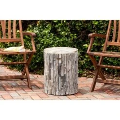 Elyse Round Outdoor Patio Garden Stool - Balkene Home -Garden Haven Store unnamed file 1376