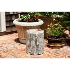Elyse Round Outdoor Patio Garden Stool - Balkene Home -Garden Haven Store unnamed file 1381