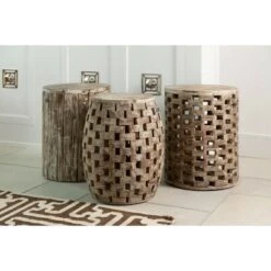 Elyse Round Outdoor Patio Garden Stool - Balkene Home -Garden Haven Store unnamed file 1384