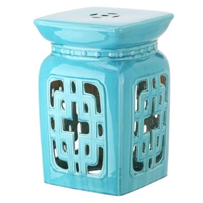 Sueca Garden Stool - Safavieh Cream 4 Sueca Garden Stool - Safavieh Cream - Image 2