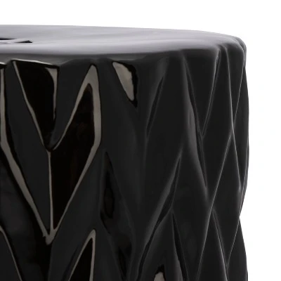 Pansy Garden Stool - Black - Safavieh 5 Pansy Garden Stool - Black - Safavieh - Image 3