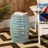 Kita Garden Stool - Reactive Blue - Safavieh -Garden Haven Store unnamed file 1563