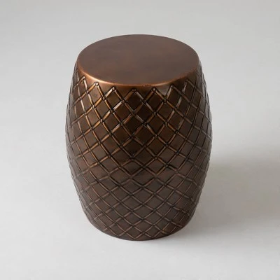 Braga Metal Stool - Copper - Balkene Home 3 Braga Metal Stool - Copper - Balkene Home