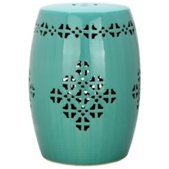 Aveiro Garden Stool - Safavieh White 9 Aveiro Garden Stool - Safavieh White -Garden Haven Store unnamed file 1584