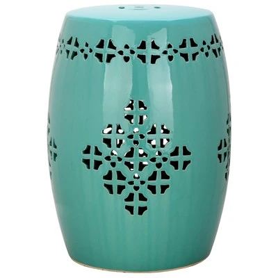 Aveiro Garden Stool - Safavieh White 6 Aveiro Garden Stool - Safavieh White - Image 4