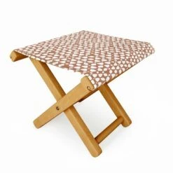Wagner Campelo Drops Dots Folding Stool - Deny Designs