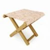 Heather Dutton Wander Desert Clay Folding Stool - Deny Designs