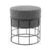 Olivia & May Metal Fabric Patio Garden Stool - Olivia & May -Garden Haven Store unnamed file 1649
