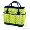 Picnic at Ascot Gardening Tote with 3 Tools - Trellis Green -Garden Haven Store unnamed file 168