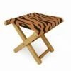 Avenie Tiger Stripes Folding Stool - Deny Designs -Garden Haven Store unnamed file 1694