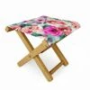 Marta Barragan Camarasa Abstract Geometrical Flowers Folding Stool - Deny Designs 1 Marta Barragan Camarasa Abstract Geometrical Flowers Folding Stool - Deny Designs -Garden Haven Store unnamed file 1716
