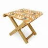 Avenie Abstract Chevron Summer Folding Stool - Deny Designs -Garden Haven Store unnamed file 1726