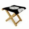 Colour Poems Retro Daisy II Folding Stool - Deny Designs -Garden Haven Store unnamed file 1744