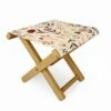 Avenie Cottage Garden IV Folding Stool - Deny Designs -Garden Haven Store unnamed file 1789