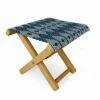 Heather Dutton West End Midnight Folding Stool - Deny Designs -Garden Haven Store unnamed file 1795