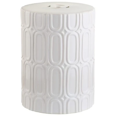 Melody Patio Stool - Safavieh® White 4 Melody Patio Stool - Safavieh® White - Image 2