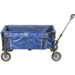 Timber Ridge 21727 Laburnum Foldable All Weather Steel 600D Polyester Rolling Utility Tailgate Wagon Cart with Extendable Handle, Red -Garden Haven Store unnamed file 187