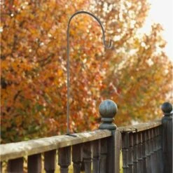 41.5" Adjustable Deck Rail Shepherd's Hook - ACHLA Designs