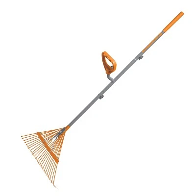 Ergie Systems ERG-LFRK24 Steel Shaft Strain Reducing Steel Leaf Rake | 54-Inch Shaft | 24 Tines 6 Ergie Systems ERG-LFRK24 Steel Shaft Strain Reducing Steel Leaf Rake | 54-Inch Shaft | 24 Tines - Image 4