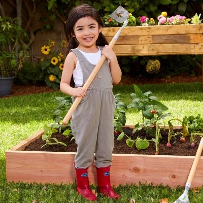 Little Tikes Growing Garden Large Tool Set with Lightweight & Durable Metal Shovel, Rake, Garden Hoe for Kids' 5 Little Tikes Growing Garden Large Tool Set with Lightweight & Durable Metal Shovel, Rake, Garden Hoe for Kids' - Image 4