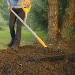 Ergie Systems ERG-BWRK16 Steel Shaft Strain Reducing Bow Rake | 55-Inch | 16-Tine -Garden Haven Store unnamed file 307