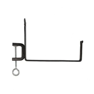 ACHLA Designs Pair of Clamp-On Flower Box Brackets Black - ACHLA Design 6 ACHLA Designs Pair of Clamp-On Flower Box Brackets Black - ACHLA Design - Image 4