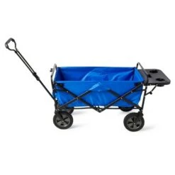 Mac Sports Heavy Duty Steel Frame Collapsible Folding 150 Pound Capacity Outdoor Garden Utility Wagon Yard Cart with Table and Cup Holders, Blue 9 Mac Sports Heavy Duty Steel Frame Collapsible Folding 150 Pound Capacity Outdoor Garden Utility Wagon Yard Cart with Table and Cup Holders, Blue -Garden Haven Store unnamed file 35