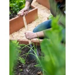 Gardener’s Lifetime Perennial Spade with Short T-Handle - Gardener's Supply Company