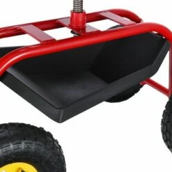 Costway Rolling Tray Gardening Planting with Work Seat Garden Cart -Garden Haven Store unnamed file 411
