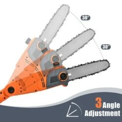 Costway 8 Amp 8'' Corded Electric Pole Saw, Adjustable Head & Telescoping Shaft -Garden Haven Store unnamed file 437