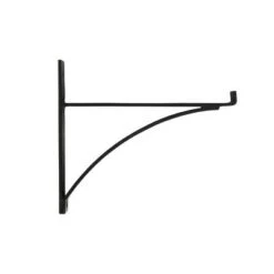 2pk 12.5" Rookwood Mantle Planter Box Bracket Black - ACHLA Designs