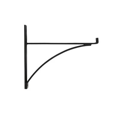 2pk 12.5" Rookwood Mantle Planter Box Bracket Black - ACHLA Designs 3 2pk 12.5" Rookwood Mantle Planter Box Bracket Black - ACHLA Designs