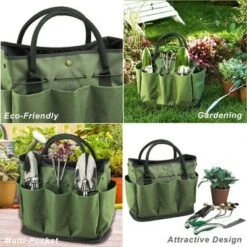Picnic at Ascot Eco Gardening Tote with 3 Tools - Forest Green 7 Picnic at Ascot Eco Gardening Tote with 3 Tools - Forest Green -Garden Haven Store unnamed file 59