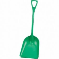 REMCO 69822 Hygienic Shovel,Green,14 x 17 In,42 In L
