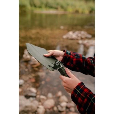 Stansport 25" GI Style Folding Shovel Olive Drab Green 6 Stansport 25" GI Style Folding Shovel Olive Drab Green - Image 5