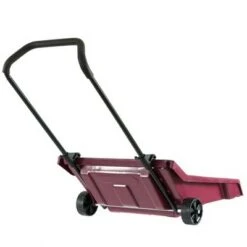 Gardenised Heavy Duty Snow Rolling Remover with Wheels and Wide Blade, Red -Garden Haven Store unnamed file 658