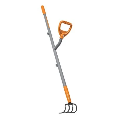 Ergie Systems ERG-CLTV45 Steel Shaft Garden Soil Cultivator | 54-Inch | 4 Tines. 3 Ergie Systems ERG-CLTV45 Steel Shaft Garden Soil Cultivator | 54-Inch | 4 Tines.